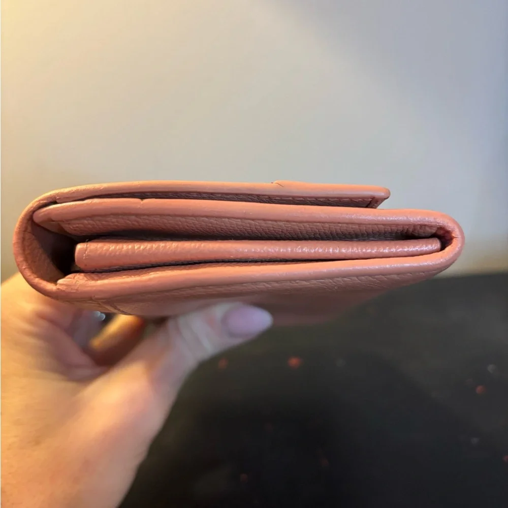 Tiffany & Co. Pink “Return to Tiffany” Leather Wallet EUC